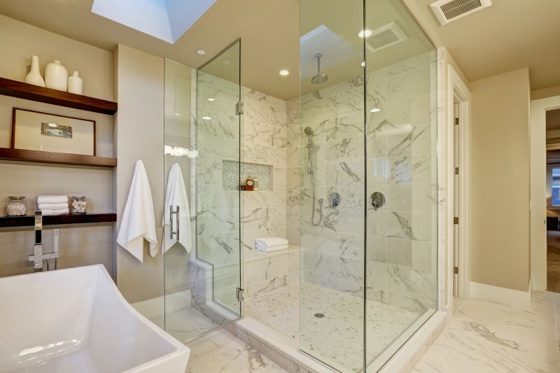Elegant Walk-In Shower
